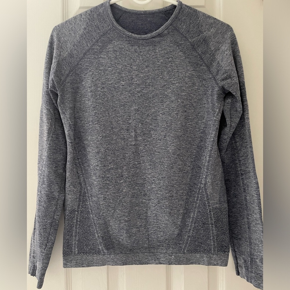 Athleta Girl Powerup Seamless Long Sleeve girls size XL/14